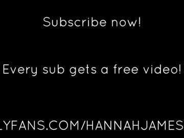 Naked cam girl hannahjames710 image #1999607