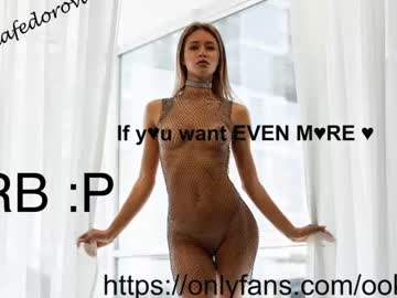 Naked cam girl oksanafedorova image #3628244