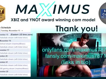 Naked cam man maximus_787 image #3094581