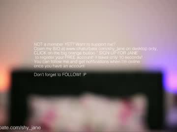 Naked cam girl shy_jane image #3124940