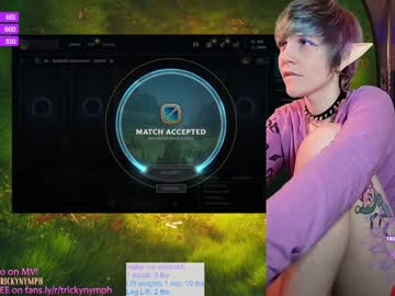 Naked cam girl tricky_nymph image #1955570