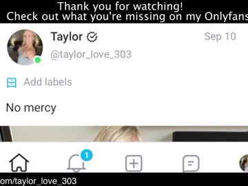 Naked cam girl taylor_love_303 image #3570116
